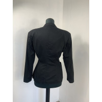 Jean Paul Gaultier Jacke/Mantel aus Baumwolle in Schwarz