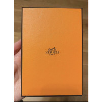 Hermès Oran Nano Bag Charm Leer in Roze