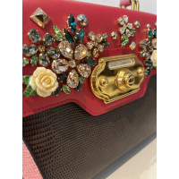 Dolce & Gabbana Welcome Schoulder Bag en Cuir