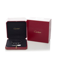 Cartier Love Armreif schmal Weißgold in Argenteo