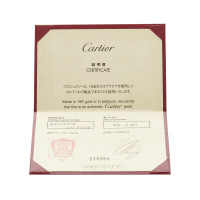 Cartier Love Armreif schmal Weißgold in Zilverachtig
