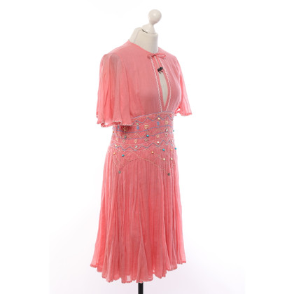 Matthew Williamson Dress Cotton in Pink