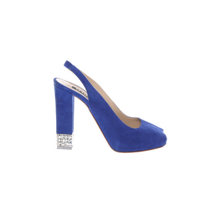 Le Silla  Sandals Leather in Blue