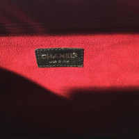 Chanel sac à main en cuir verni noir