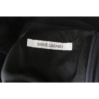 René Lezard Dress Wool in Black