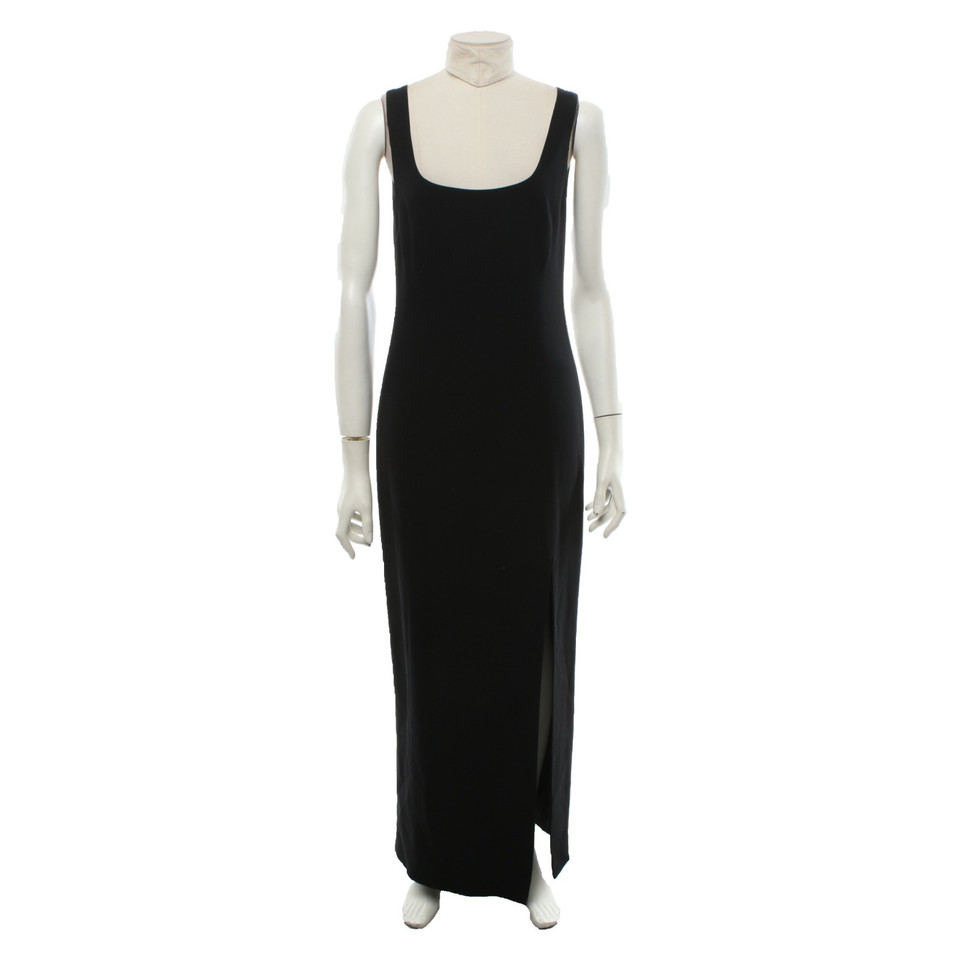 René Lezard Dress Wool in Black