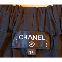 Chanel Rok Zijde in Zwart