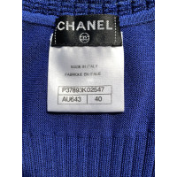 Chanel Vestito in Seta in Blu