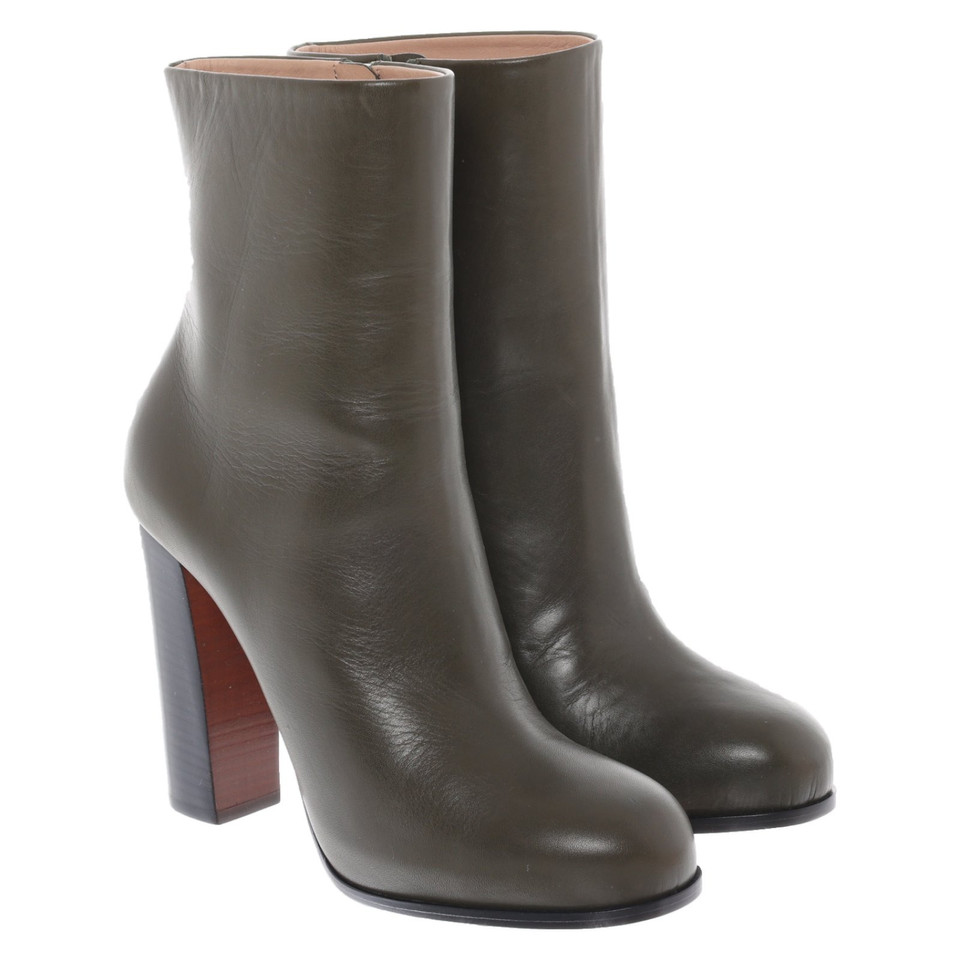 Céline Ankle boots Leather