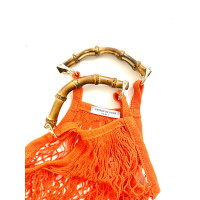 Utmon Es Pour Paris Tote Bag aus Baumwolle in Orange