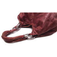 Miu Miu Shopper Leather in Bordeaux