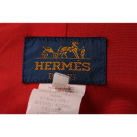 Hermès Blazer Wol in Blauw