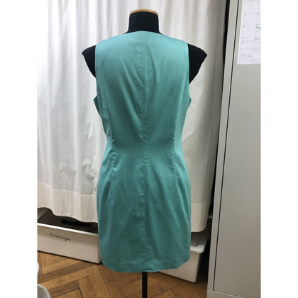 Drykorn Kleid aus Baumwolle in Türkis