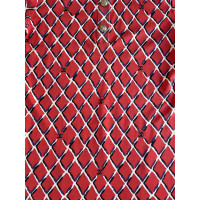 Chanel Kleid aus Baumwolle in Rot