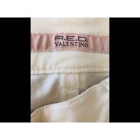Red Valentino Hose aus Baumwolle in Weiß