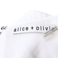 Alice + Olivia Kleid in Weiß