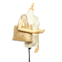 Burberry Tote bag Leer in Beige