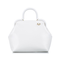 Jil Sander Shoulder bag Leather in White