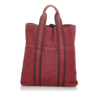 Hermès Fourre Tout Bag Canvas in Rood