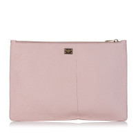 Dolce & Gabbana Clutch Leer in Roze