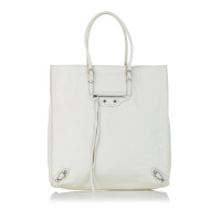 Balenciaga Papier A5 Leer in Wit