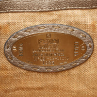 Fendi Handbag Leather in Taupe