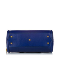 Alexander McQueen Heroine Bag 30 Leather in Blue