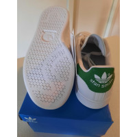 Adidas Sneakers Leer in Groen