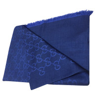 Gucci Scarf/Shawl Wool in Blue