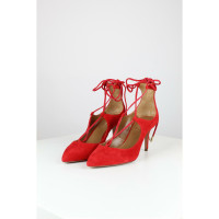 Aquazzura Sandalen Leer in Rood