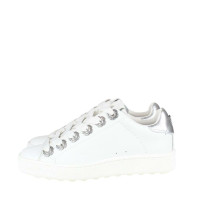 Coach Sneakers Leer in Wit