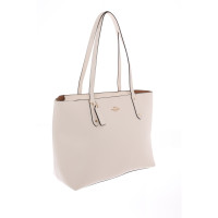 Coach Shopper in Pelle in Crema