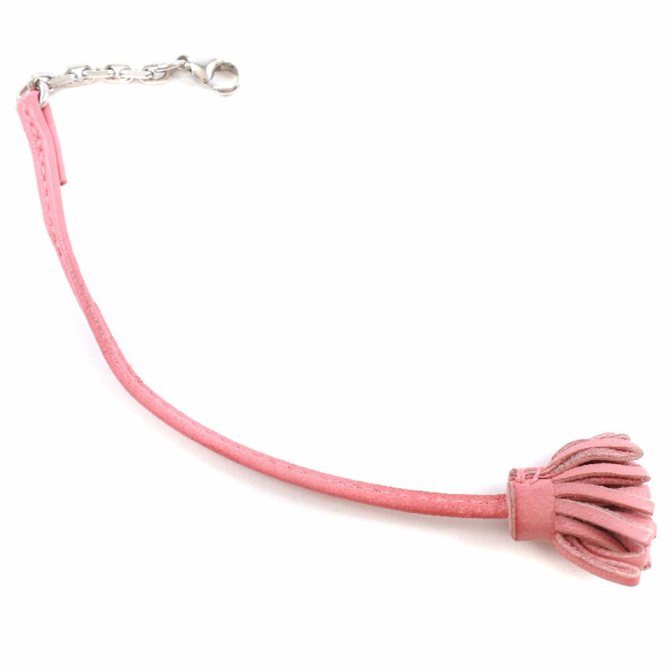 Hermès Bracelet en Cuir en Rose/pink
