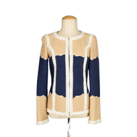 Chanel Giacca/Cappotto in Lana in Beige