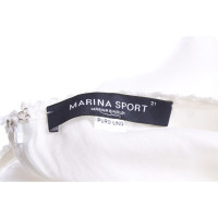 Marina Rinaldi Robe en Coton en Blanc