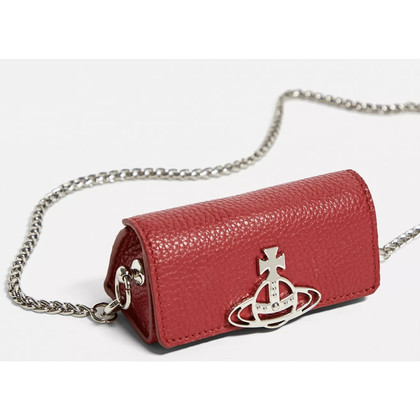 Vivienne Westwood Reisetasche aus Leder in Rot