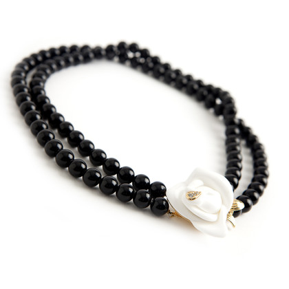 Kenneth Jay Lane Necklace in Black