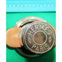 Hermès Herbag in Pelle in Blu