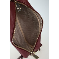 Aigner Shoulder bag Leather in Bordeaux