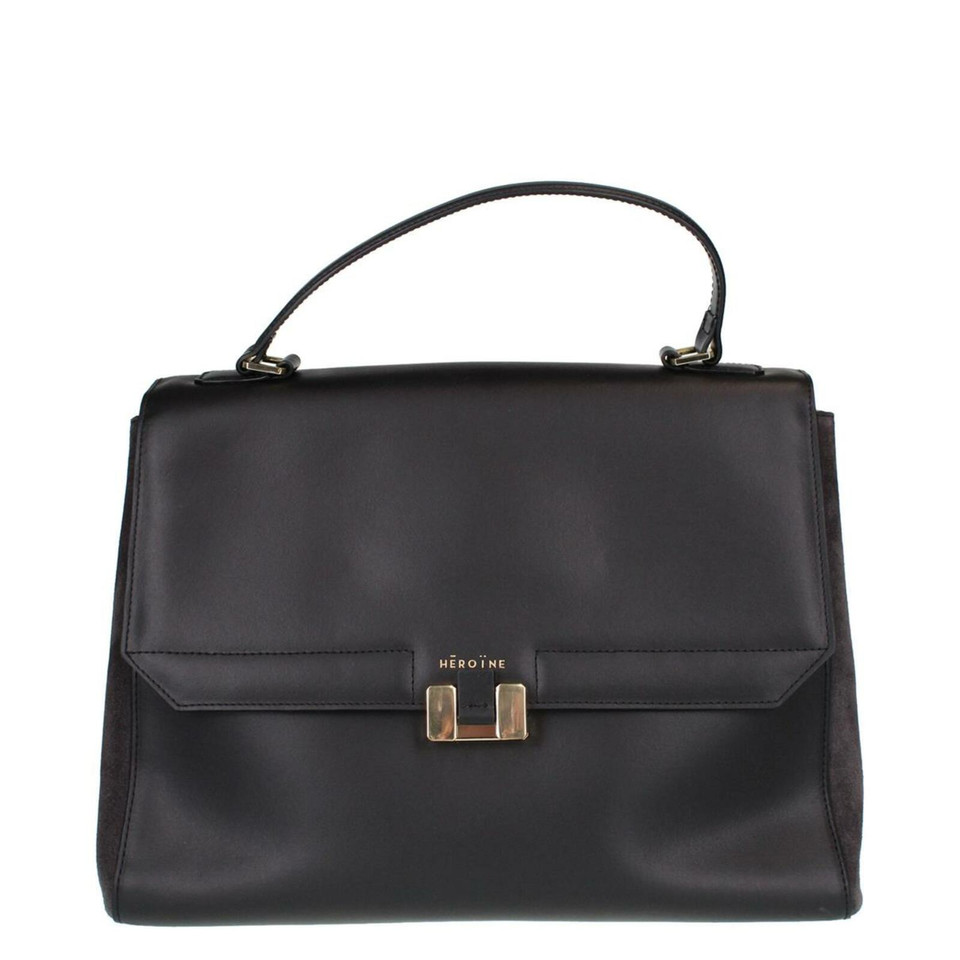 Maison Heroine Audrey Leather in Black