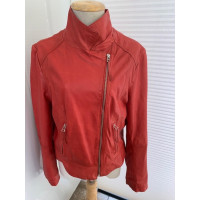 Arma Jacke/Mantel aus Leder in Rot