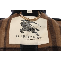 Burberry Jas/Mantel Wol in Zwart
