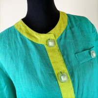 Antonio Marras Jacket/Coat Linen in Turquoise