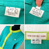 Antonio Marras Jacket/Coat Linen in Turquoise