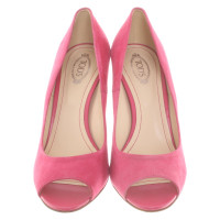 Tod's Peep toes con tacco a zeppa