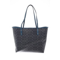 Coach Shopper Canvas in Blauw