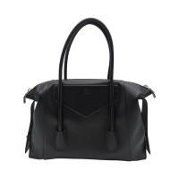 Givenchy Antigona Soft Lock Bag Leer in Zwart