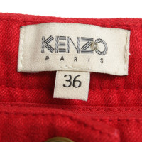 Kenzo Schlichte Hose in Rot