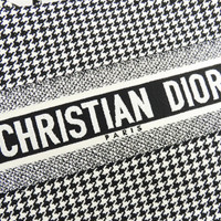 Christian Dior Book Tote Canvas in Grijs