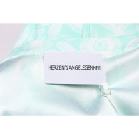 Herzen‘s Angelegenheit Zijden blouse mint/wit Gr. 40